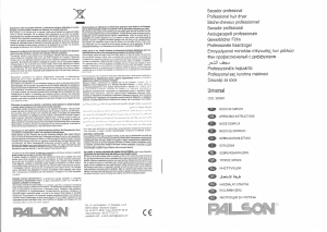 Manuale Palson 30094D Asciugacapelli