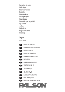 Handleiding Palson 30097 Haardroger