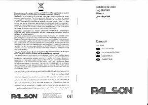 Manual de uso Palson 30986 Batidora