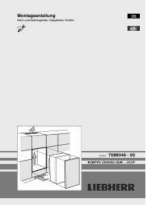 Bedienungsanleitung Liebherr IKBP 2724 Kühlschrank