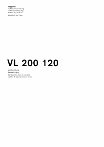 Handleiding Gaggenau VL200120 Kookplaat