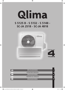 Bruksanvisning Qlima S 5132 Klimaanlegg