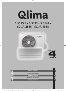 Instrukcja Qlima SC-JA 4818 Klimatyzator