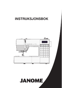 Bruksanvisning Janome DC6030 Symaskin