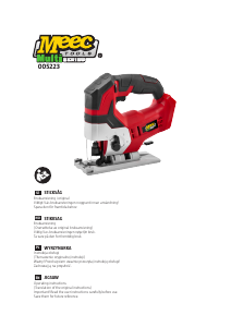 Manual Meec Tools 005-223 Jigsaw