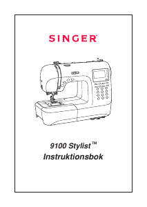 Bruksanvisning Singer 9100 Symaskin