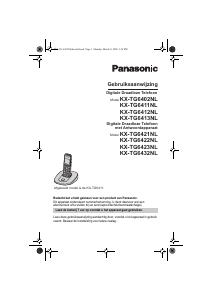 Handleiding Panasonic KX-TG6432NL Draadloze telefoon