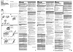 Manuale Sony WM-FX675 Walkman Registratore a cassette