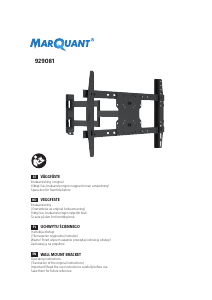 Manual MarQuant 929-081 Wall Mount