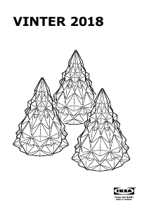 Brugsanvisning IKEA VINTER 2018 (104.006.96) Julepynt