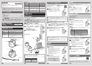 説明書 エレコム LBT-SPCB01AV1 スピーカー