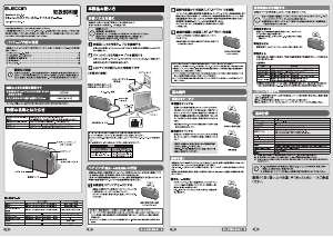 説明書 エレコム LBT-SPTR01AVBK スピーカー