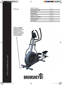 Bruksanvisning Bremshey Orbit Pacer Crosstrainer