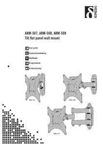 Manual Deltaco ARM-508 Wall Mount