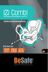 Bedienungsanleitung BeSafe iZi Combi X3 Autokindersitz