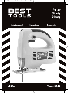 Bruksanvisning Best Tools JS400A Stikksag