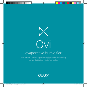 Mode d’emploi Duux Ovi Humidificateur