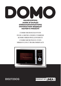 Manual Domo DO2723CG Microwave