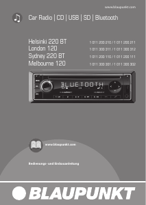 Bedienungsanleitung Blaupunkt Sydney 220 BT Autoradio