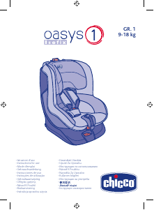 Bruksanvisning Chicco Oasys 1 Isofix Bilbarnstol