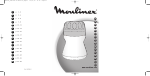 Manual Moulinex AR100G45 Moinho de café