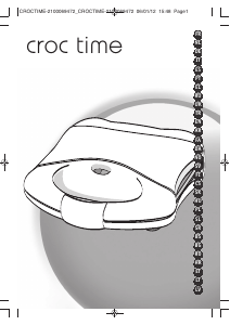 Manual Moulinex SM152233 Croc Time Contact Grill