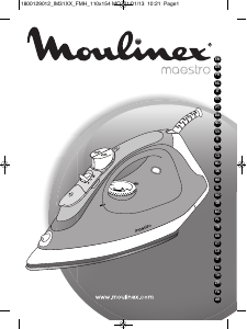 Kasutusjuhend Moulinex IM3170M0 Maestro Triikraud