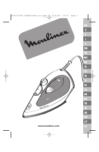 Manual Moulinex IM2040E0 Iron
