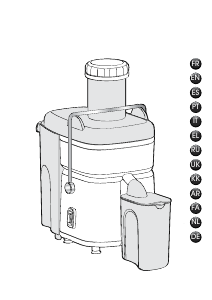 Manual Moulinex JU450G27 Juicer