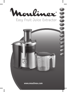 Manual Moulinex JU610D27 Juicer