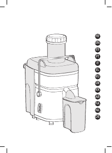 Руководство Moulinex JU450127 Соковыжималка