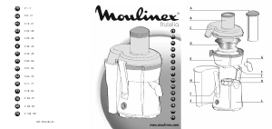 Brugsanvisning Moulinex JU350G27 Frutelia Saftpresser