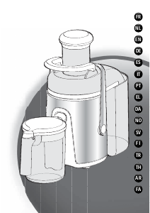 Manual Moulinex JU582127 Juicer