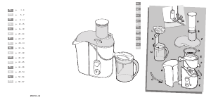 Bruksanvisning Moulinex JU650G31 Juicepress