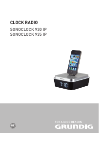 Bedienungsanleitung Grundig Sonoclock 935 iP Uhrenradio