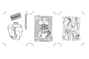 Manuale Moulinex BKA149 Centrifuga