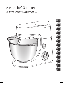 Manuale Moulinex QA503D27 Masterchef Gourmet Impastatrice planetaria