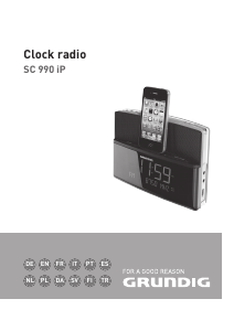 Bedienungsanleitung Grundig Sonoclock 990 iP Uhrenradio