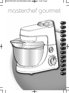 Manuale Moulinex QA418G27 Masterchef Gourmet Impastatrice planetaria