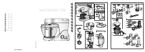 Manual Moulinex QA701H27 Stand Mixer