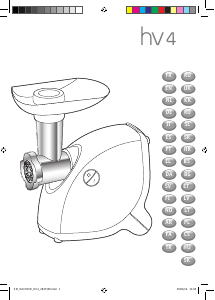 Руководство Moulinex ME41113E Мясорубка