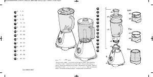 Mode d’emploi Moulinex LM313A28 Blender