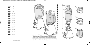 Manual Moulinex LM300141 Blender