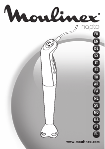 Manual Moulinex DD411G41 Hapto Hand Blender