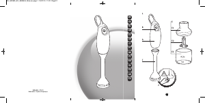 Kullanım kılavuzu Moulinex DDI445 El blenderi