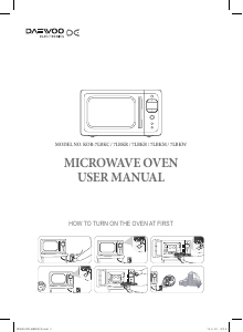 Manual Daewoo KOR-7LBKB Microwave