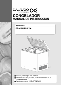 Manual de uso Daewoo FF-A250 Congelador