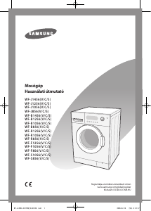 Használati útmutató Samsung WF-R1256C Mosógép