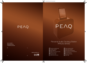 Manual PEAQ PPA250 Speaker Dock