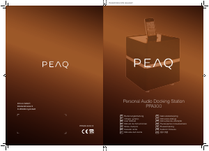 Használati útmutató PEAQ PPA300 Hangszóró dokkoló